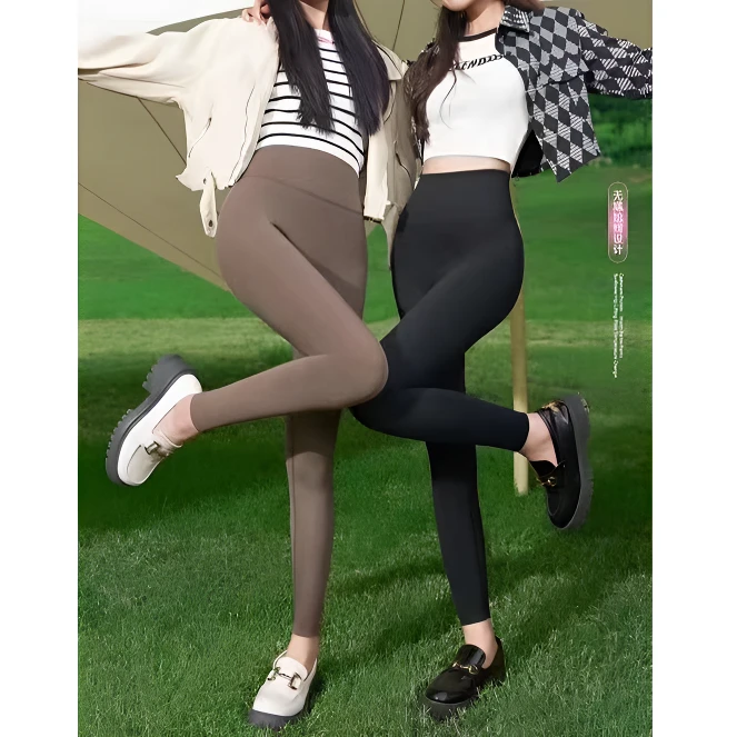 三色鲨鱼裤女外穿运动束腰收腹提臀高弹修身显瘦瑜伽芭比打底裤女