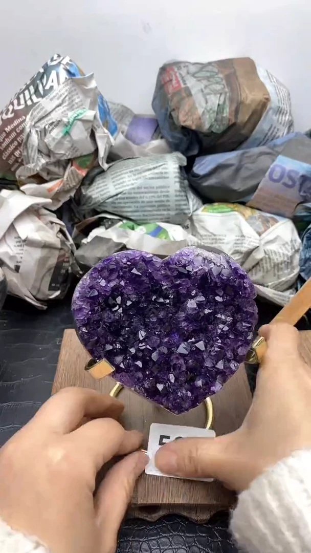 【闪购商品】紫晶1未镶嵌503号爱心