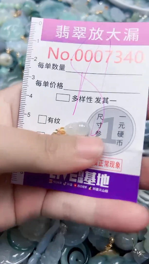 颈饰未镶嵌翡翠7340