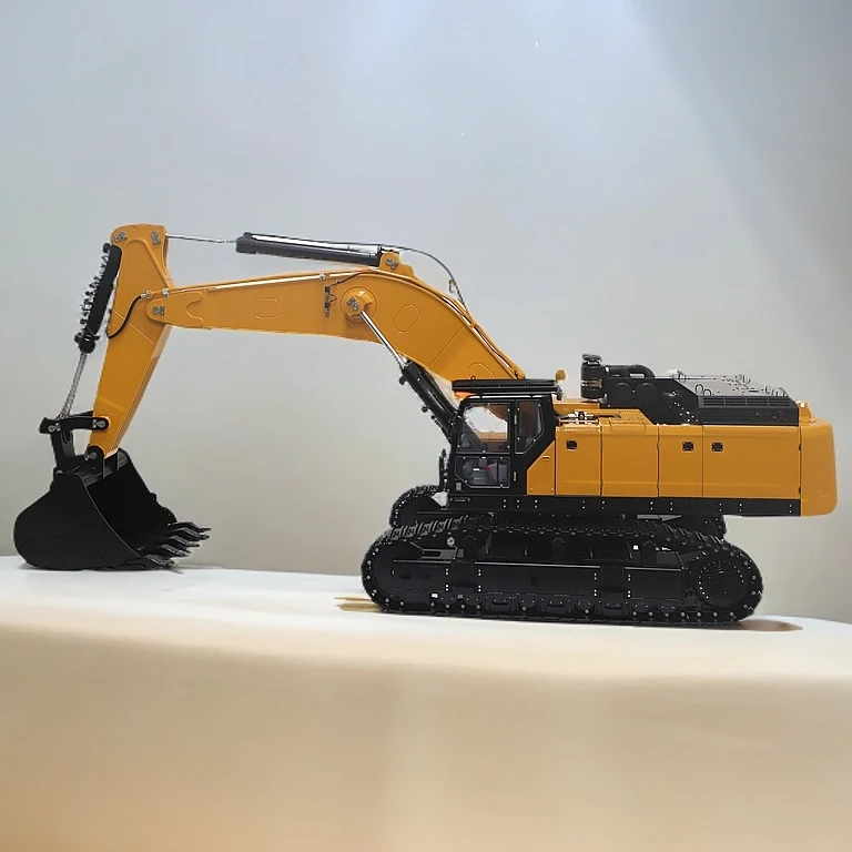 卡勃力特K980 1/14 液压反铲履带挖掘机 RC遥控液压模型车 到手玩