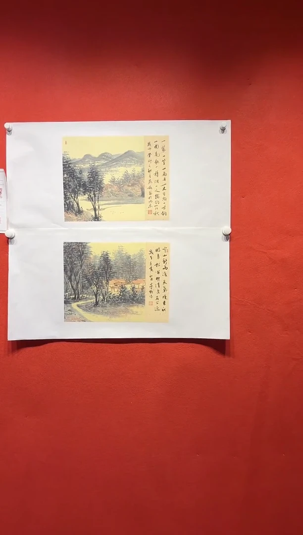 国画秦燕格国画手绘作品Y3