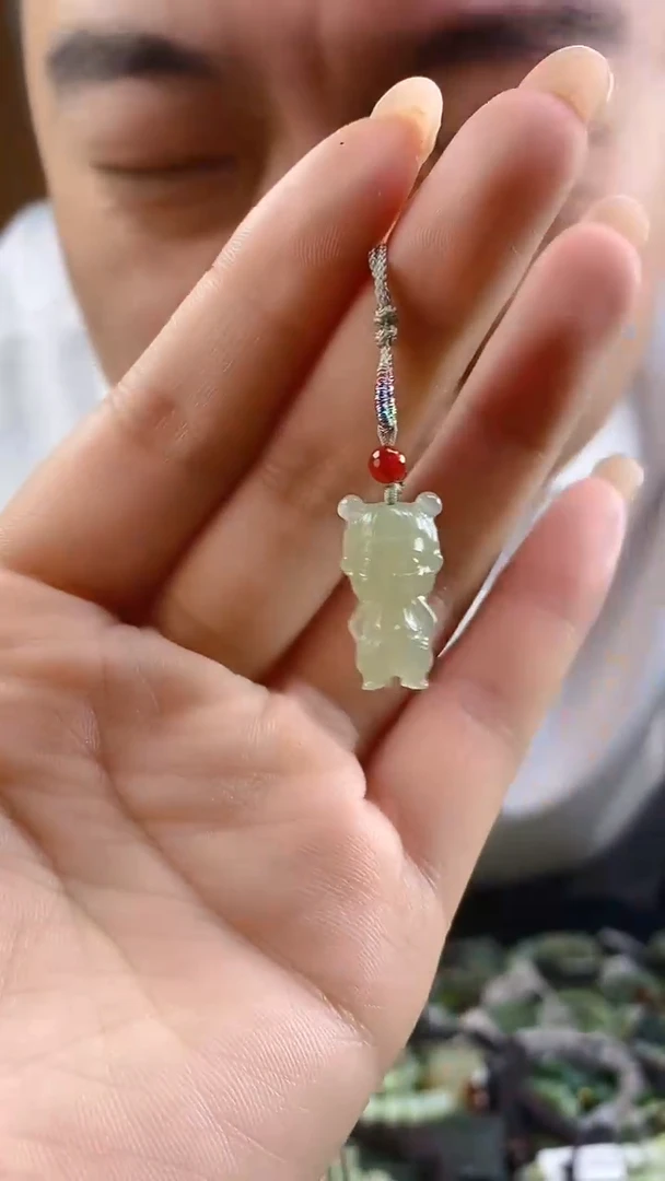 和田玉未镶嵌颈饰多样性发货，拍一发一