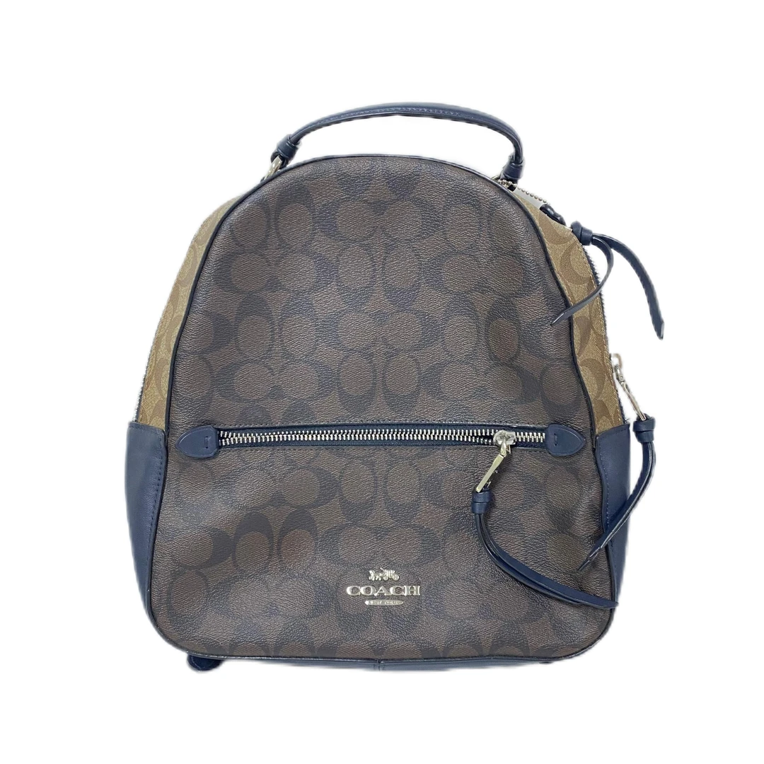 95新 COACH/蔻驰 经典老花PVC双肩背包 AF-10553-E