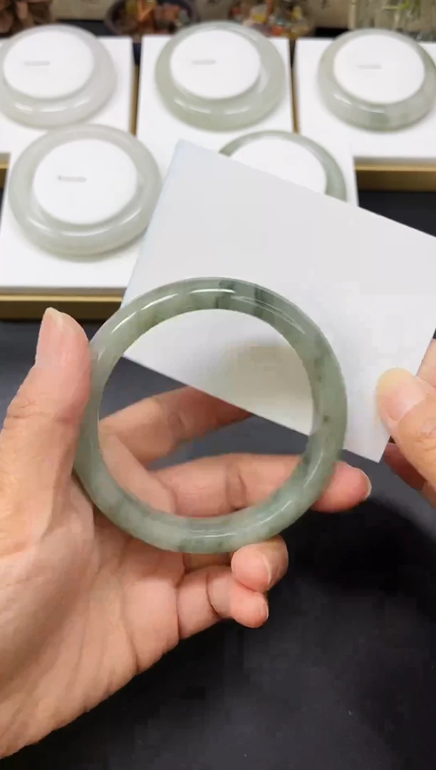 未镶嵌手镯石英质玉A68-63/64/65