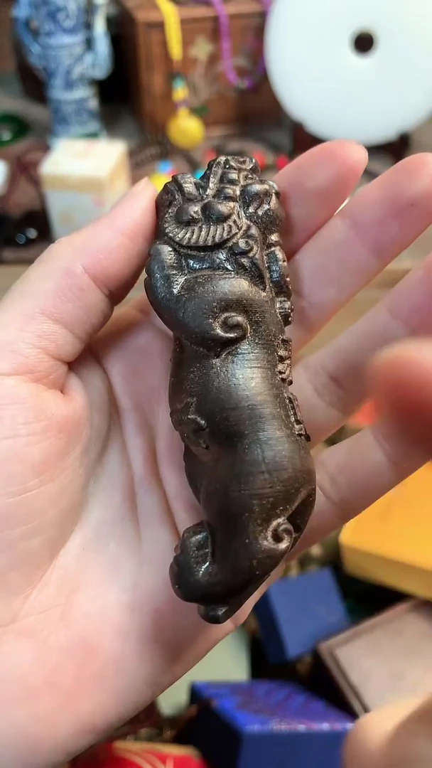 【闪购商品】风车木（黑檀木）玉瑞专属精选摆件