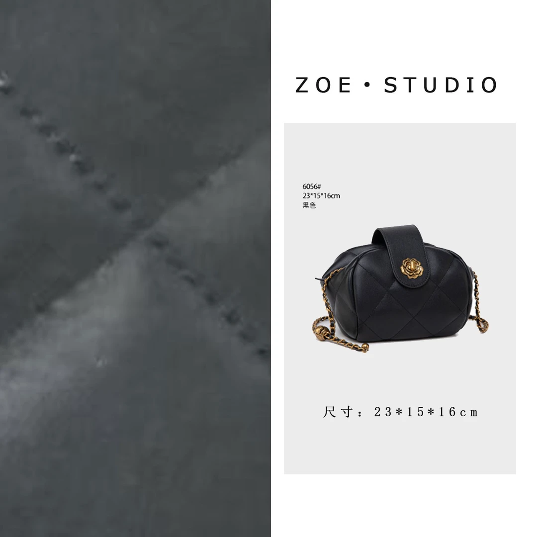 【佐伊甄选】QYX-6056-黑色轻奢女士时尚潮流通勤腋下斜包