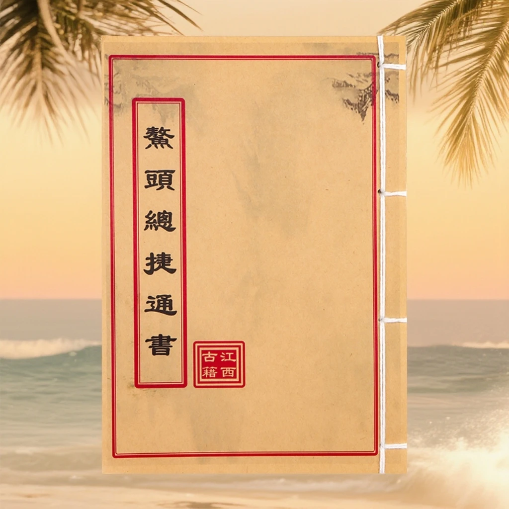 鰲頭總捷通書 彩色 手工线装古籍