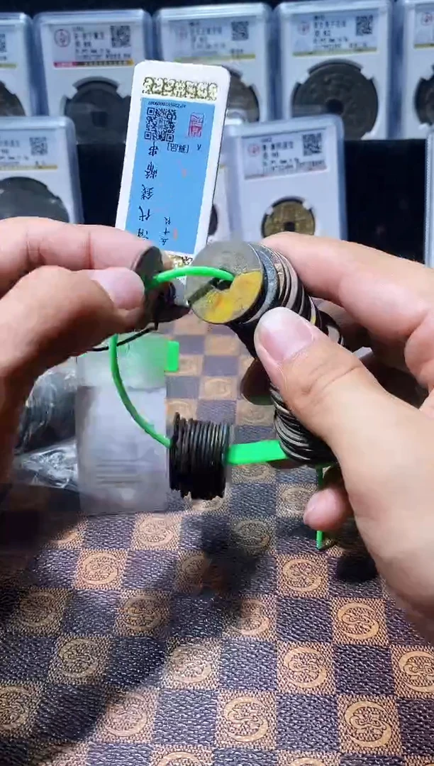 铜A709闻德庙宇彩50枚串(斐龍)