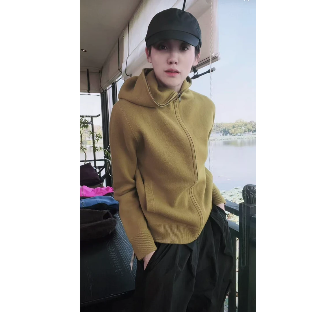 JCLP 山羊绒连帽外套 毛衣 33608 MY0644