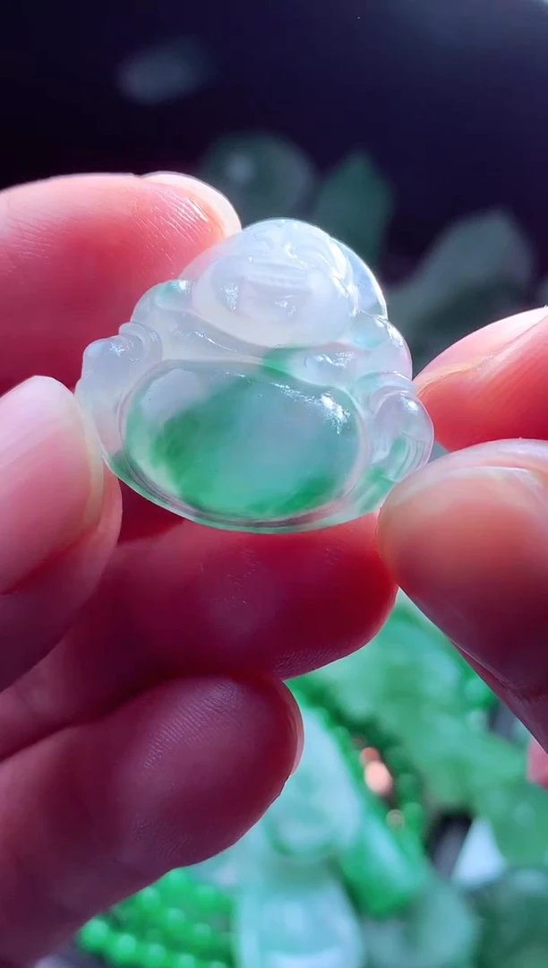 未镶嵌定制翡翠蓝**?翡翠毛货定制