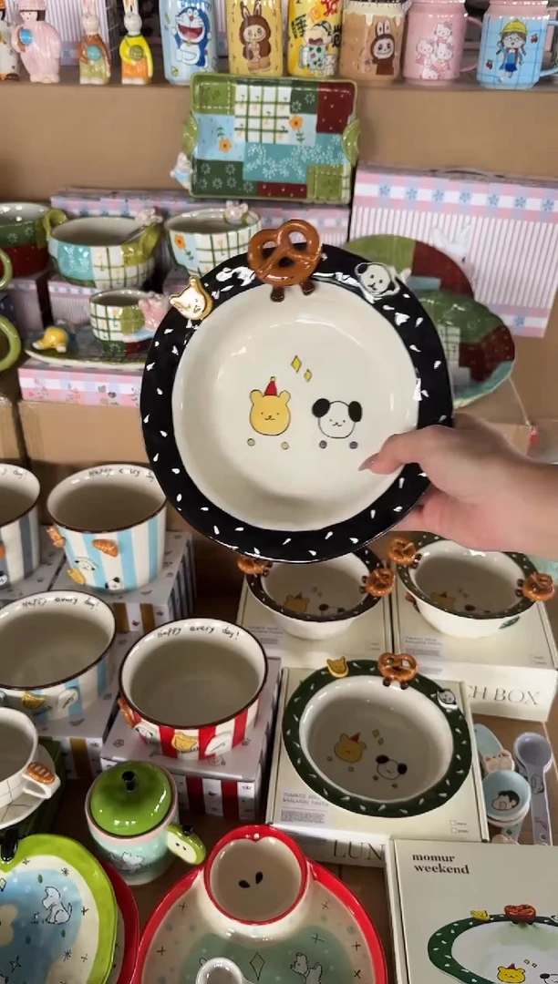 陶瓷【唯品瓷】手工手绘陶瓷直播间