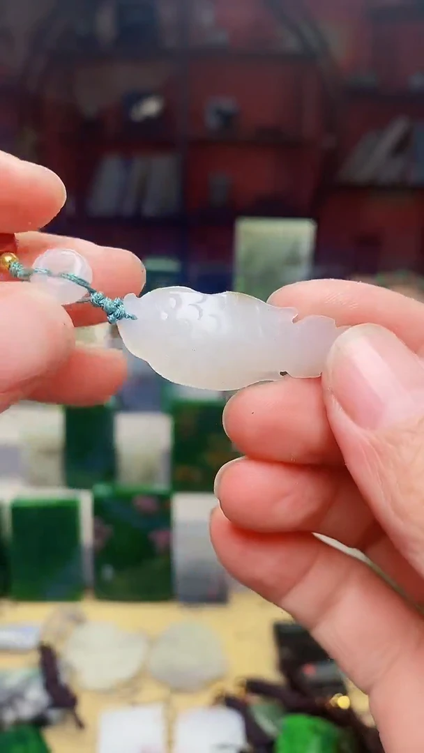 和田玉未镶嵌挂件127