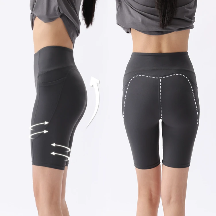 云感打底高腰提臀底裤瑜伽短裤长裤女设计裸感速干健身运动裤外穿
