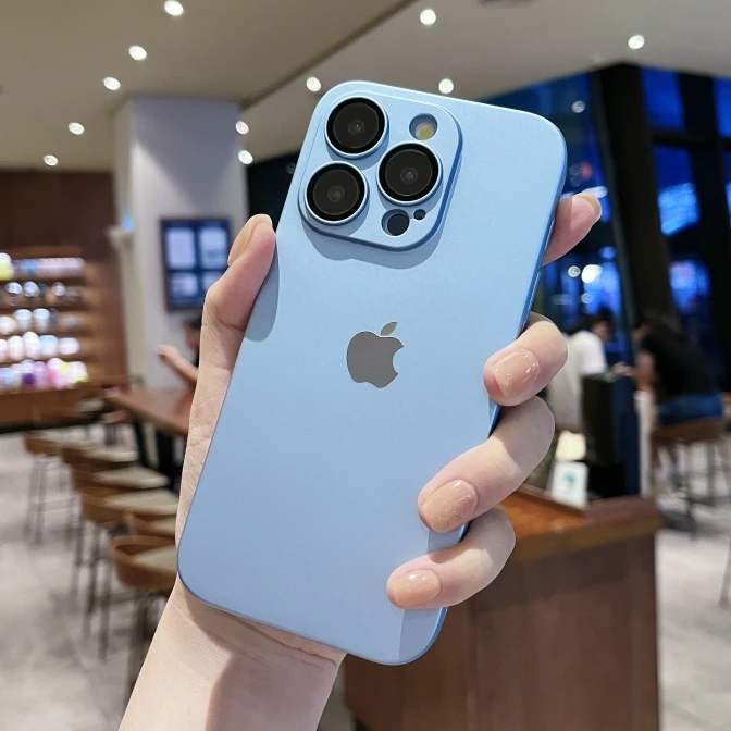 适用于苹果17promax超薄磨砂iPhone16全包防摔15/14/13/12手机壳