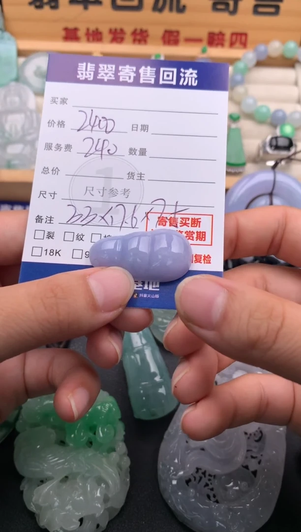 颈饰未镶嵌翡翠10145890