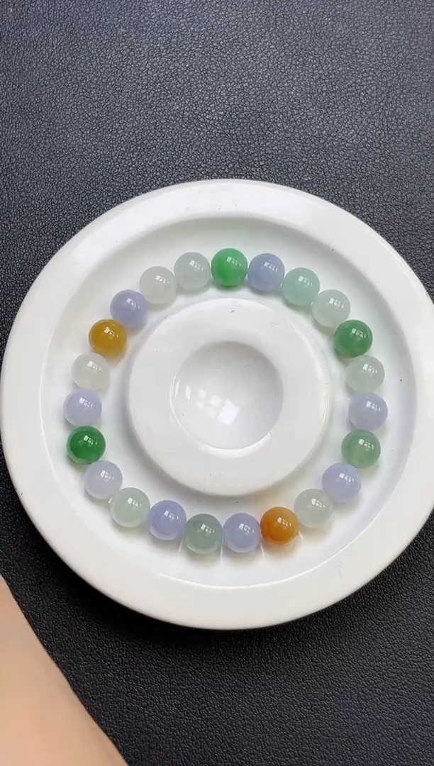 未镶嵌手串翡翠翡翠手串单圈