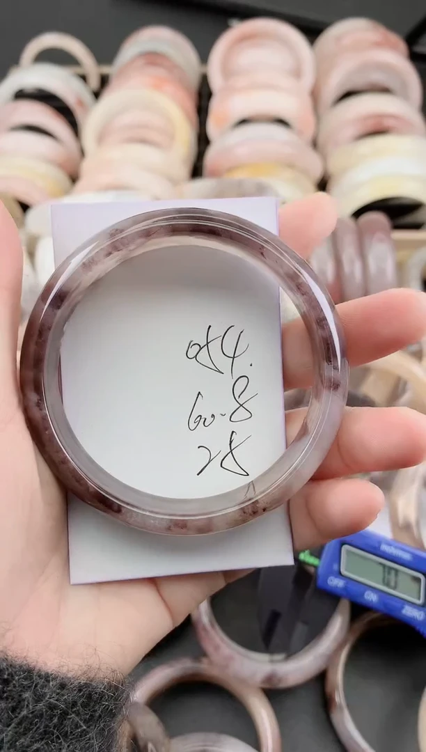 未镶嵌手镯石英质玉（金丝玉）054