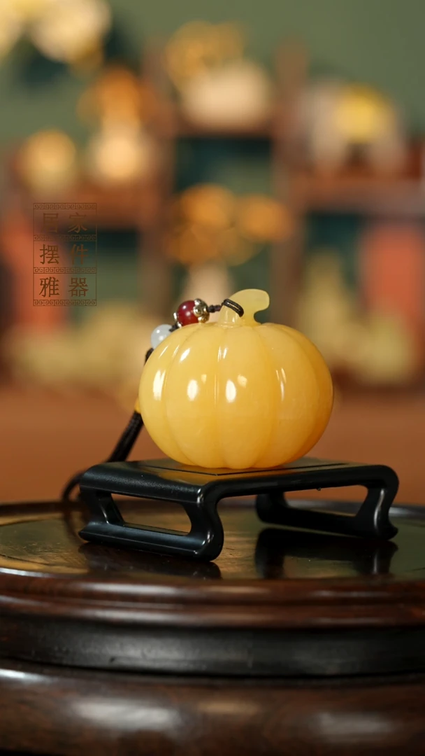 玉《富运南瓜》摆件
