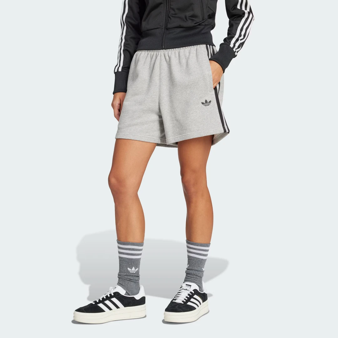 adidas/阿迪达斯三叶草女款ADICOLOR SHORTS纯棉运动短裤JW7399