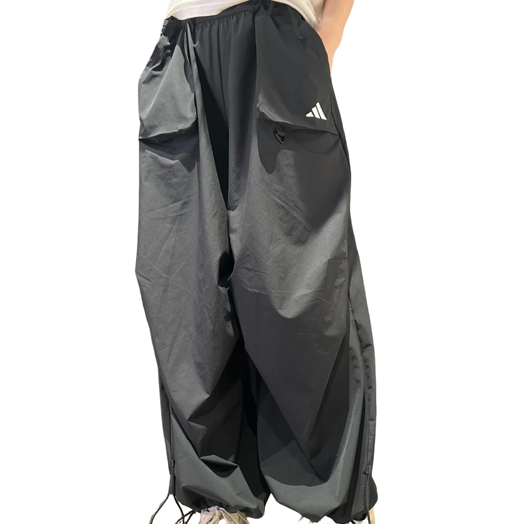 【滔搏联动】Adidas阿迪达斯中性时尚潮流运动休闲梭织长裤 JZ2171