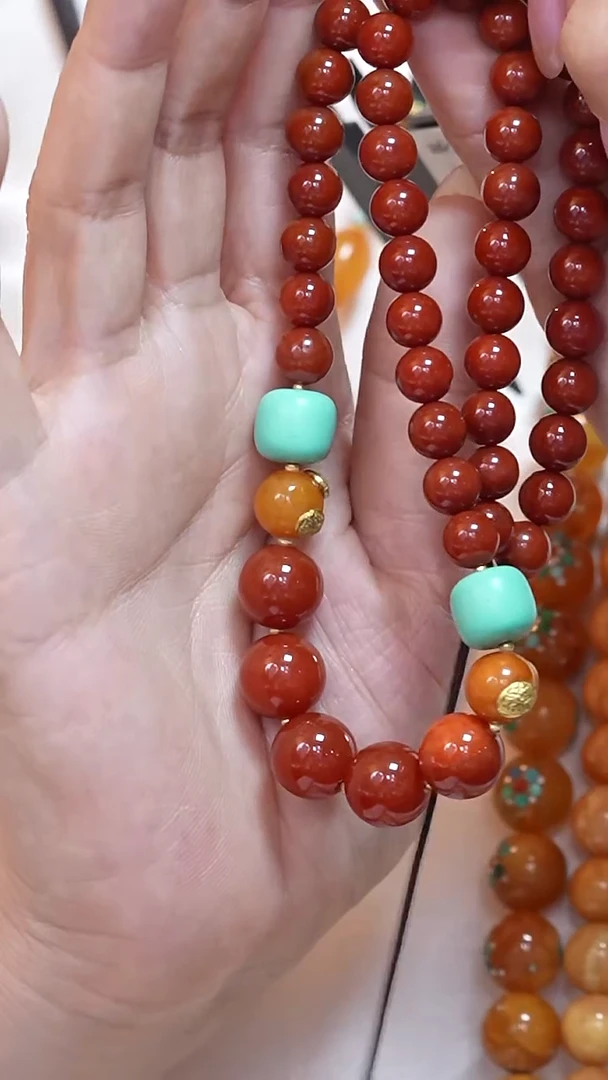 蜜蜡颈饰未镶嵌8400天然蜜蜡珠宝奇石云端妖孽全部保真