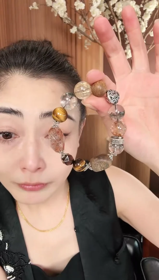 银S925镶嵌手串水晶手串