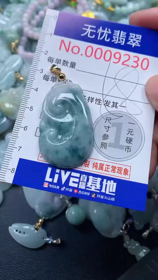 颈饰未镶嵌翡翠9230
