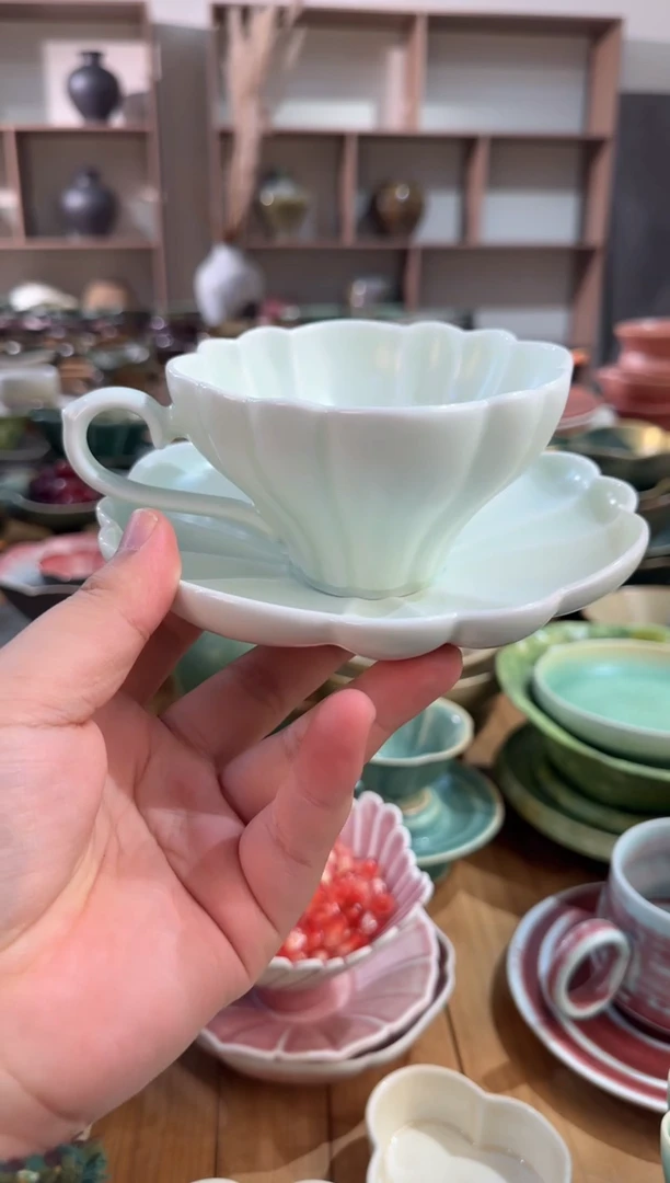 摆件景德镇手作餐具@@