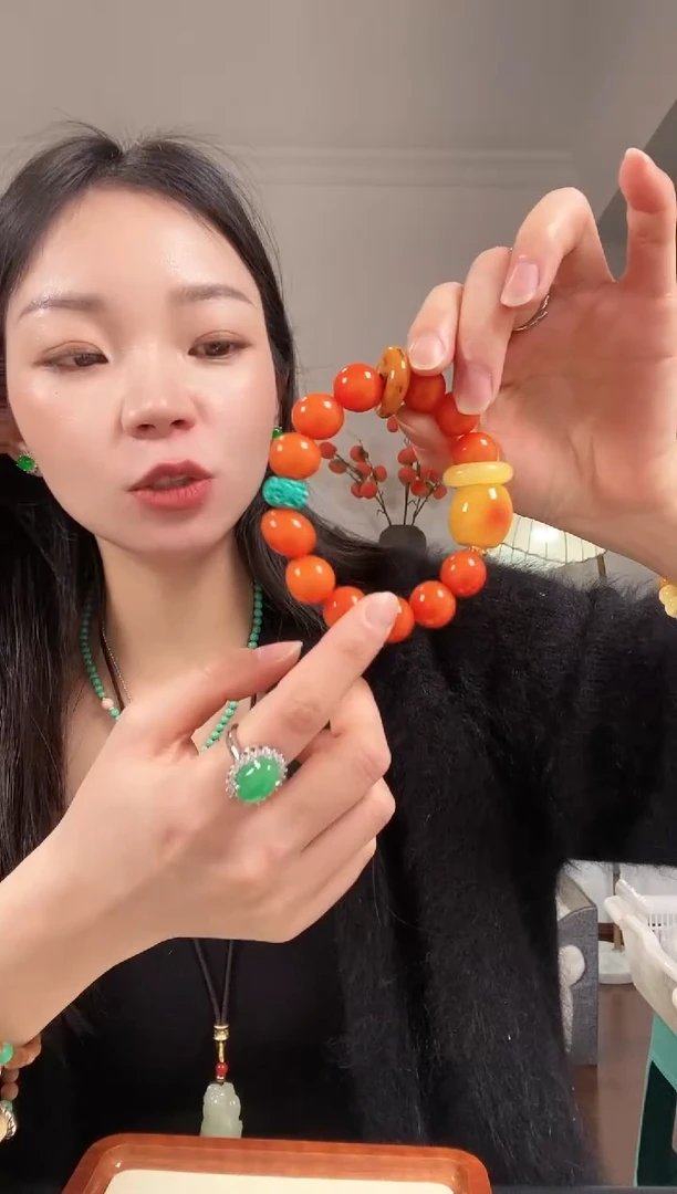 【闪购商品】琥珀颈饰未镶嵌A68AAAAAAA