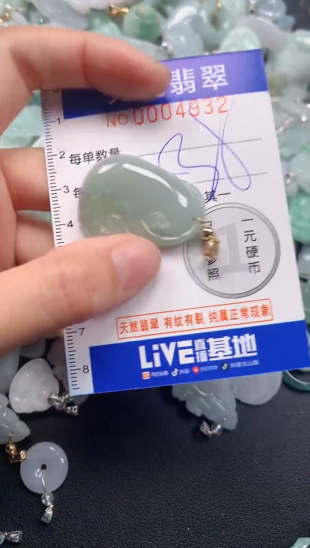 颈饰未镶嵌翡翠4932