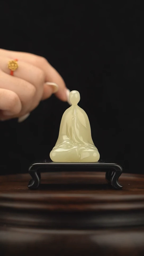 玉【无相佛】天然玉石摆件