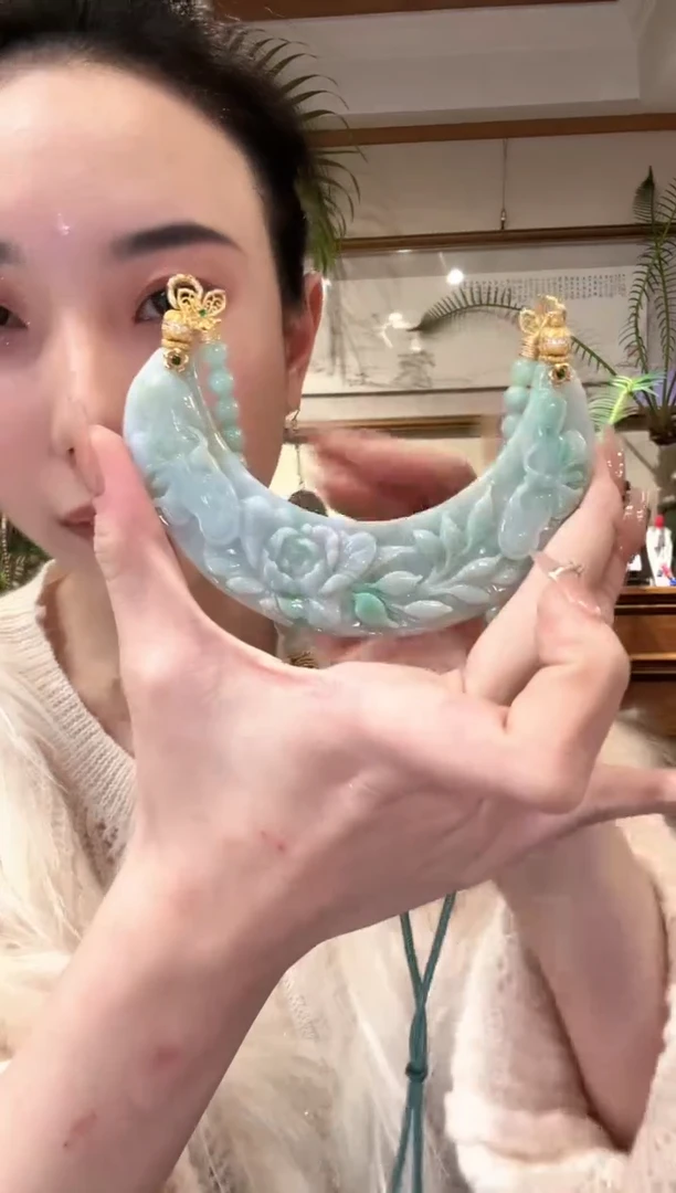 【闪购商品】翡翠颈饰未镶嵌国风