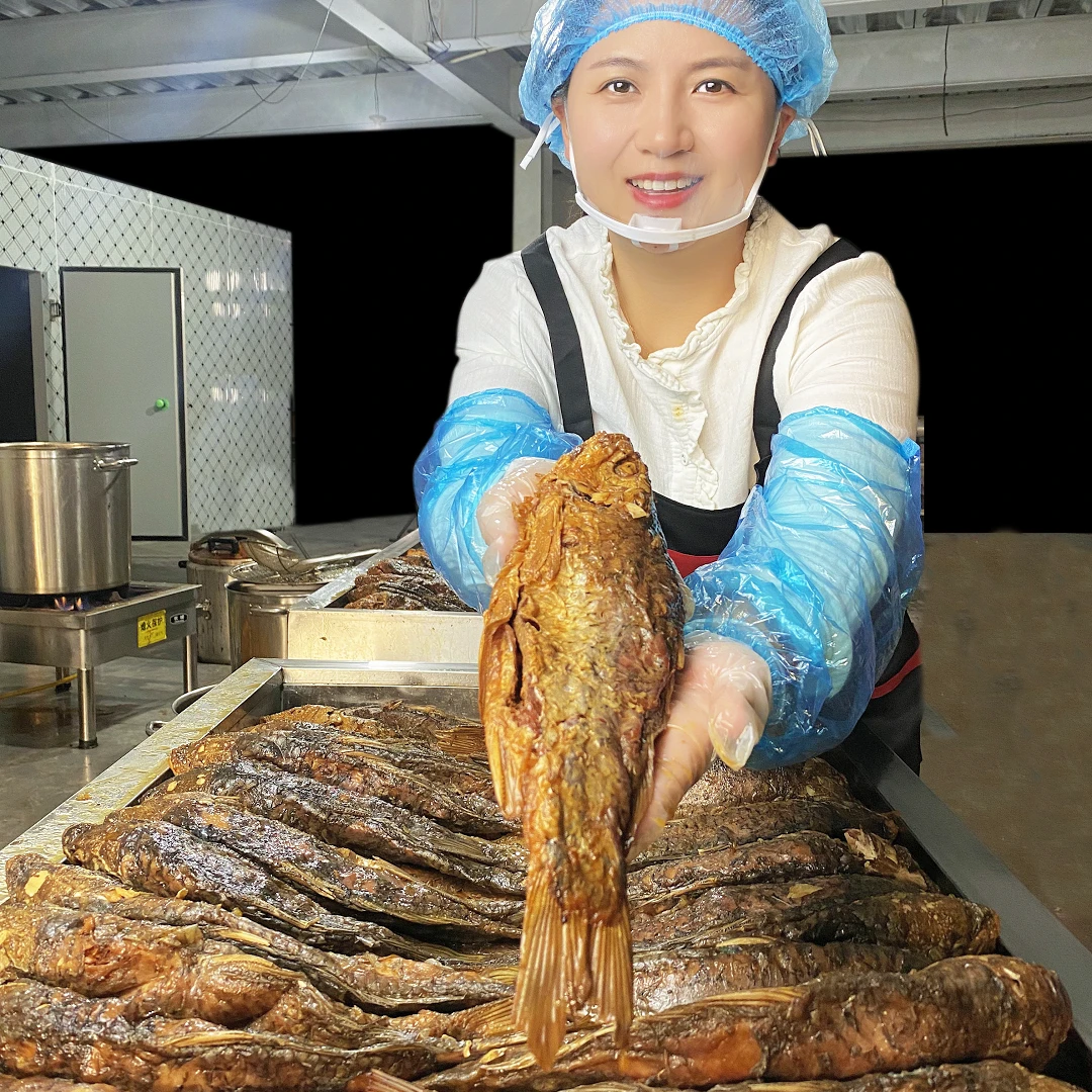【爆款】食客良品下酒菜酥鱼邯郸特产大厨美味即食鱼永年美味糟鱼