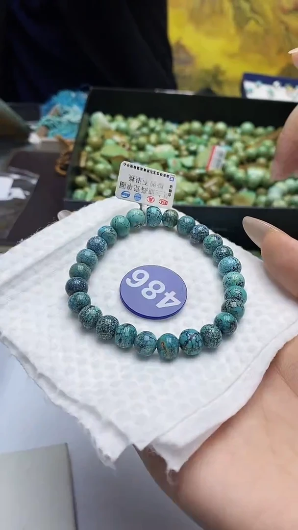 绿松石未镶嵌手链486