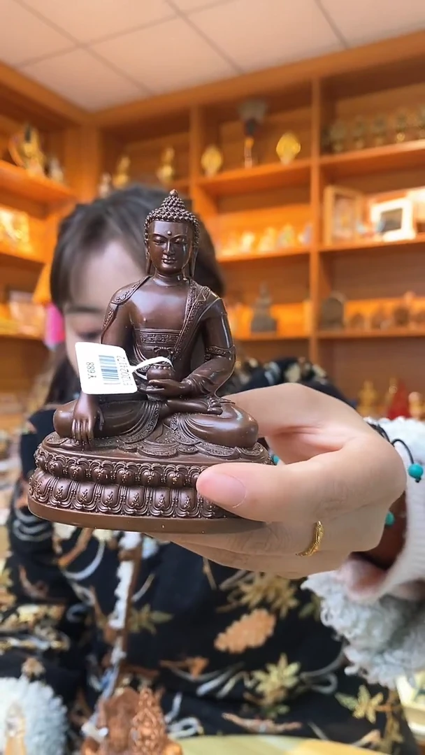 【闪购商品】泥塑释迦-与实物略有差异介意者慎拍