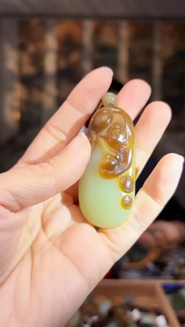 【闪购商品】和田玉挂件未镶嵌拍一发一