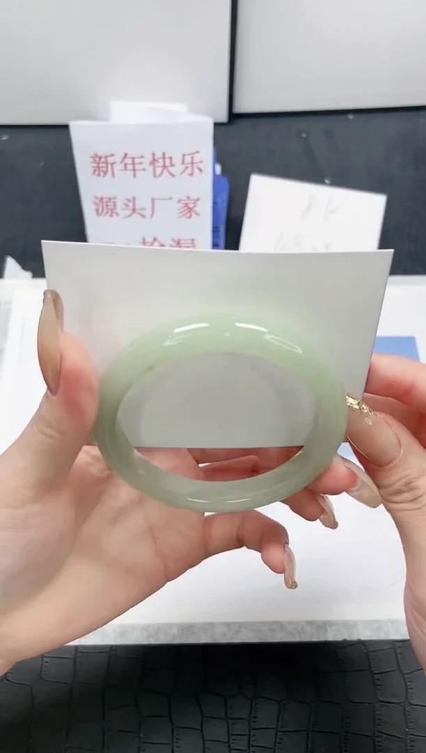 【闪购商品】石英质玉手镯未镶嵌Y124-58.8