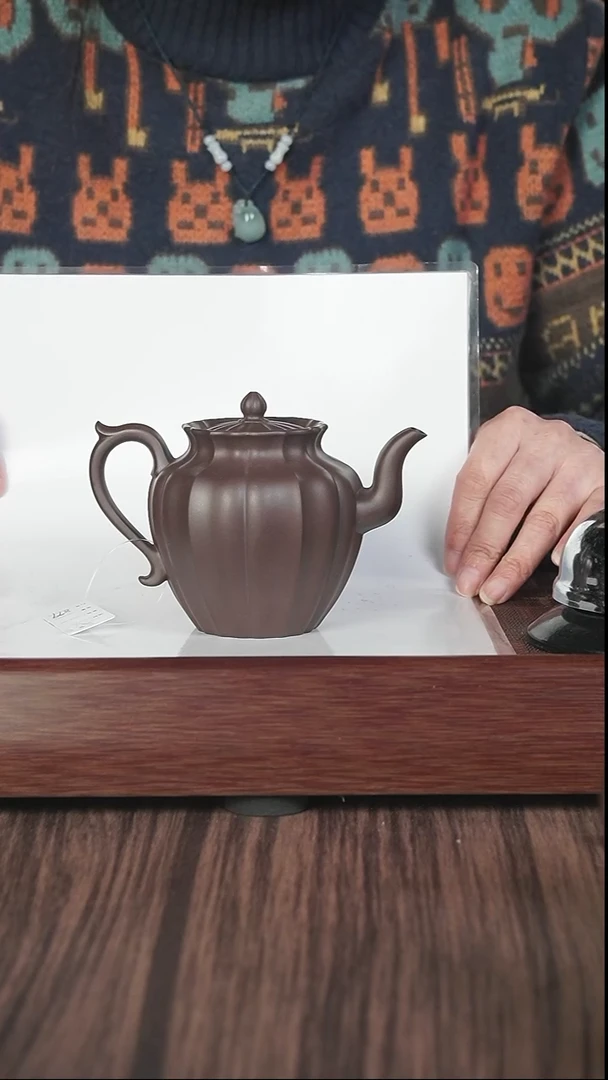 【闪购商品】紫砂茶壶战旗 底槽清  僧帽