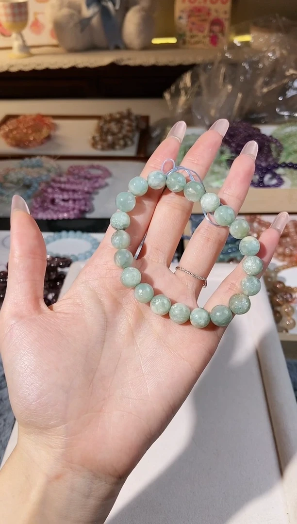 【闪购商品】水晶手串未镶嵌翠祖母e40