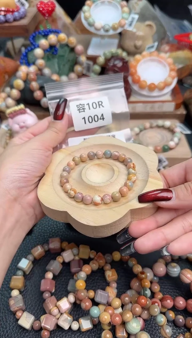 【闪购商品】石英质玉手链未镶嵌10R1004