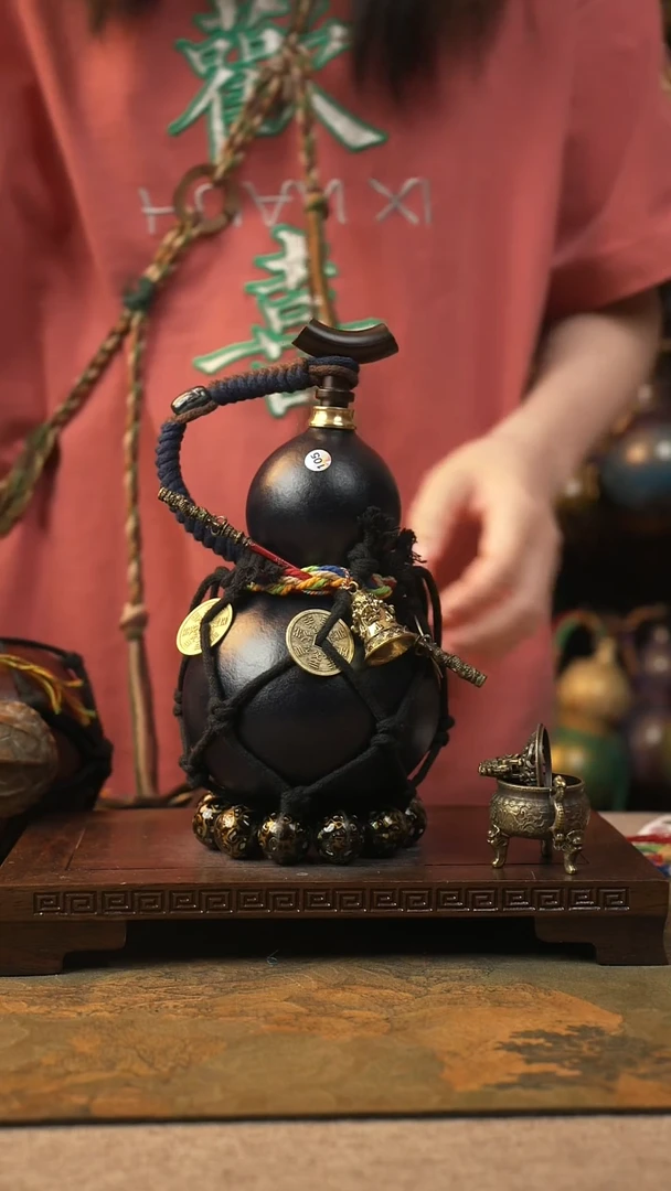 木105匠大漆酒葫芦一物一拍