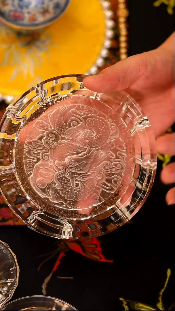 010水晶玻璃壶承