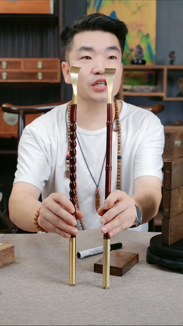 大叶紫檀（黑酸枝木类）紫檀木挠痒棒不求人