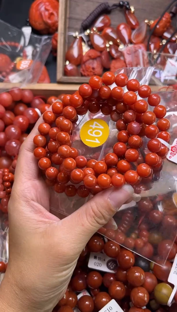 【闪购商品】南红玛瑙珠宝奇石未镶嵌491-8+