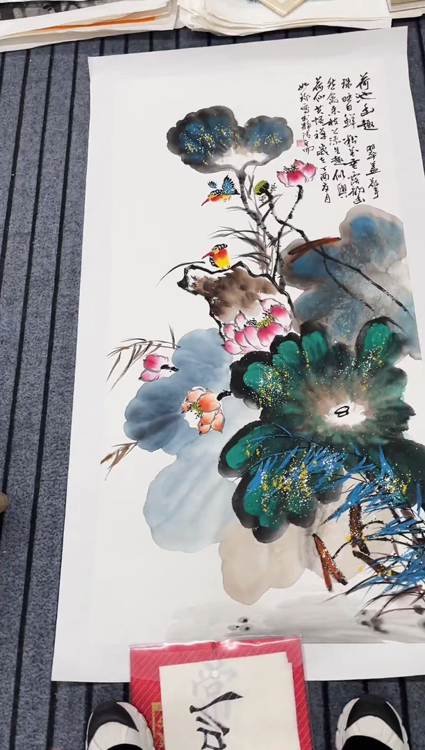 精品国画花鸟作品