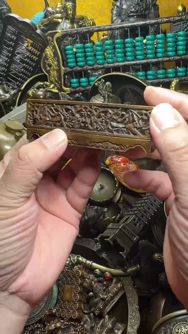 铜器摆件收收藏藏