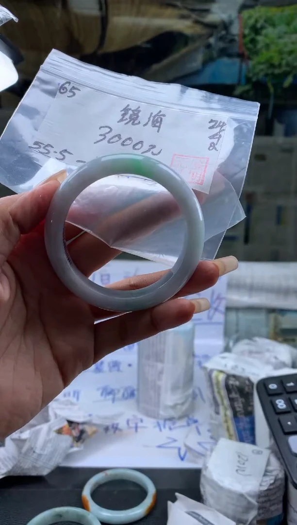 翡翠手镯未镶嵌翡翠手镯 下单联系小耳机#65
