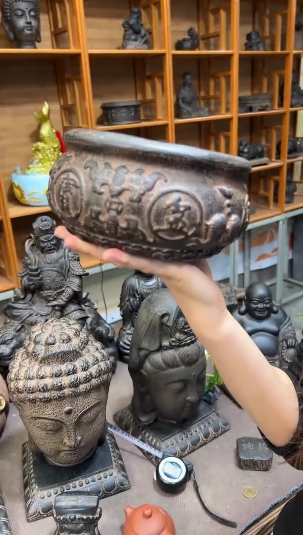 陶土【火山泥】聚宝盆