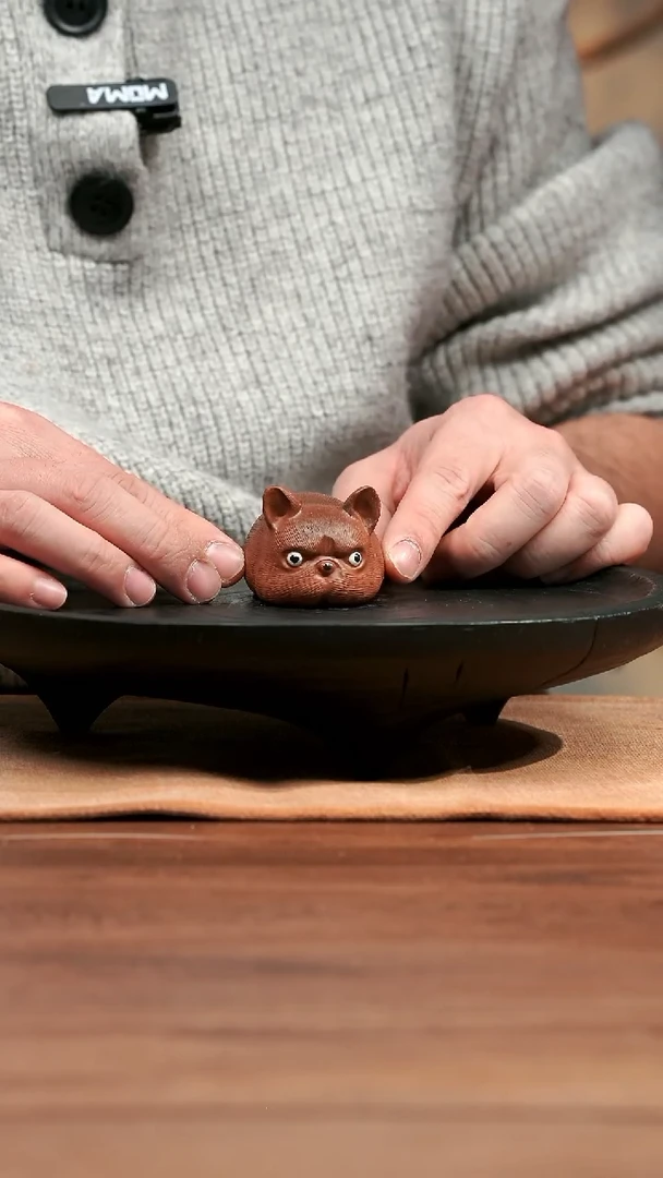 【闪购商品】紫砂茶宠茶宠-沙皮狗