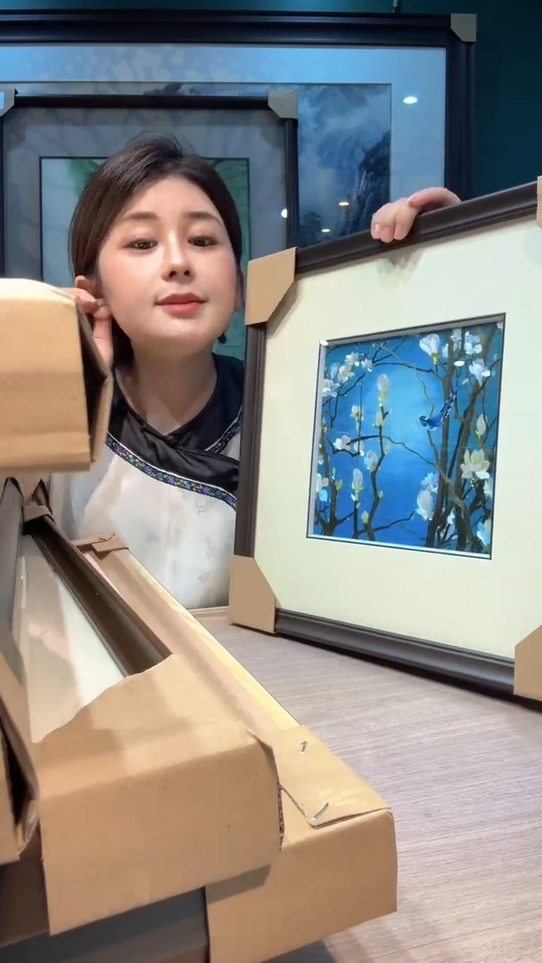 刺绣手工苏绣装饰画